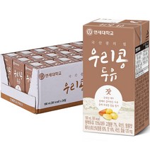 연세유업 우리콩 두유 잣, 190ml, 24개