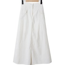 가시우 뒷밴딩 더블 포켓 나일론 롱 스커트 cpsk5440k34