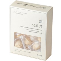 솔닙 견과류 듬뿍 담긴 넛츠엿, 200g, 1개