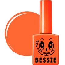 BESSIE 네온 젤네일 컬러 젤, N03 쇼킹오렌지, 11ml, 1개