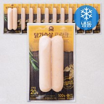미트리 닭가슴살 프랑크 소시지 리얼치즈 (냉동), 100g, 12팩
