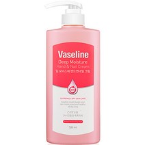 바세린 24h 딥 모이스춰 핸드앤네일 크림, 500ml, 1개