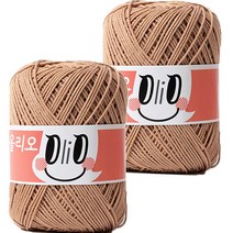 야나 올리오 뜨개실, 754 밀크티, 2개