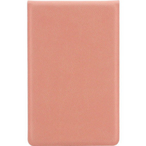 더블제이 접이식 합성피혁 탁상거울 A타입, 핑크, 1개