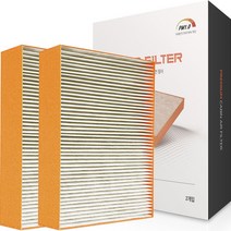 하나필터 PM1.0 구리 차량용 에어컨 필터 2p, 1개, CU-08