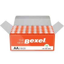 벡셀 더뉴 알카라인 AA 건전지, 40개입, 1개