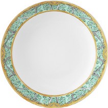 베르사체 LA SCALA DEL PALLAZZO VERDE 스프 플레이트 22cm, 혼합색상, 1개