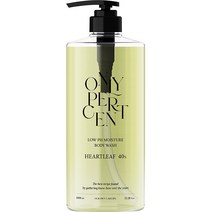 온리퍼센트 어성초 40 약산성 모이스처 바디워시, 1개, 1000ml