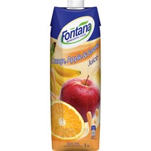 폰타나 혼합 과일 주스, 1L, 6개