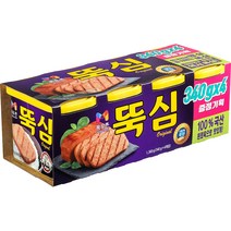 목우촌 뚝심, 340g, 4개