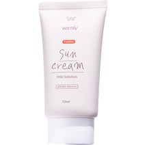 웜리 토들러 마일드 솔루션 선크림 SPF50+ PA++++, 1개, 70ml