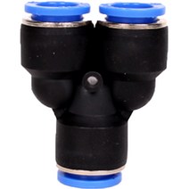 KPC 에어호스 유공압공구 원터치휘팅 PY 1000, 1개