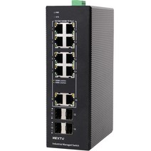 넥스트 산업용 L2 10포트 2.5G 링 스위칭허브, 3122MDTL2-25G