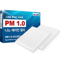 한일 PM1.0 초미세먼지 나노 자동차 에어컨 필터 2p, NN149, 1개