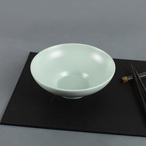 달소금 도자기 도토리 면기, 민트, 1개