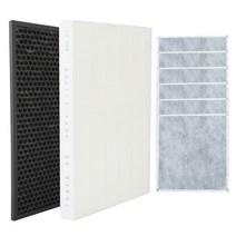 청정당당 위닉스 공기청정기필터 교체 타워XQ CAF-E0S4 HM-WIX23 AGX660W-W9 H13헤파 탈취 필터 + 필터가드 6p 세트