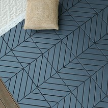 자취생활연구소 헤링본 바닥재, 차콜, 9개