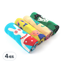 선우랜드 순면 3중 거즈행주 4종 세트 B, SET-B, 4세트