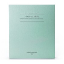 소형 바인더 앨범 포켓식앨범, 민트, 25매