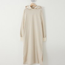 츄링 단가라 후드 롱 원피스