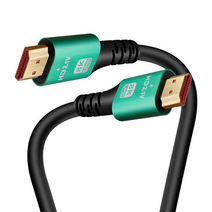 제로테크 큐링크 HDMI 2.1ver 8K 케이블 그린, 10m, 1개