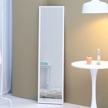 데코퍼니쳐 전신경 전신거울 400 x 1500 mm, 화이트