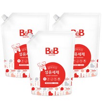 [bnb섬유유연제리필] 비앤비 섬유유연제 자스민 앤 로즈 리필, 1800ml, 6개