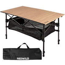 [캠핑우드테이블세트] BBEDA 캠핑 차박 접이식 휴대용 의자 테이블 세트, 실버