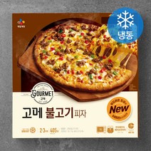 [비비고] (CJ제일제당) 고메 콤비네이션 피자 2팩 + 불고기피자 2팩, 1세트