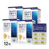 광동 알티지 오메가3 31.5g, 12개, 30정