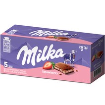 밀카 스트로베리 밀크초콜릿 5p, 500g, 1개