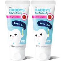 닥터데디스 아동용 무불소 베이비 치약 불소Free, 60g, 2개