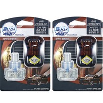 페브리즈 프리미엄 차량용 방향제 숲속의 콘체르토 7ml, 2개