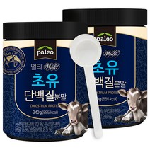 팔레오 멀티 초유 단백질 분말, 240g, 2개