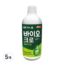 HK 바이오크로 이산화염소 원액, 1L, 5개