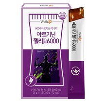 로엘 웰업 타우린 아르기닌6000 젤리스틱 파인애플맛, 14포, 350g, 1개
