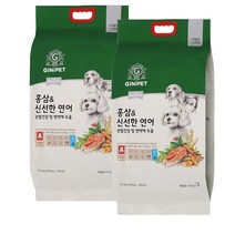 지니펫 전연령용 홀리스틱 강아지 사료 2p, 5.2kg, 2개