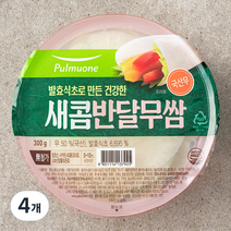 풀무원 새콤반달무쌈, 300g, 4개