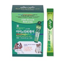 리얼펫 강아지 영양제 60포, 눈건강, 1개, 눈건강