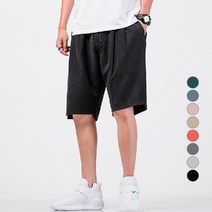 AOULS 남성용 바캉스 5부 밴딩 반바지 DK10