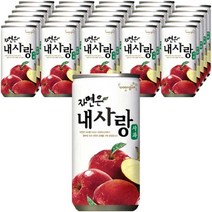 자연은 내사랑 사과 과일주스, 180ml, 30개