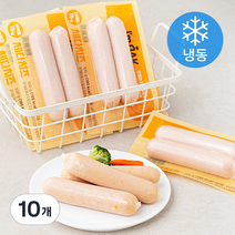 아임닭 맛있는 닭가슴살 소시지 체다치즈 2개입 (냉동), 10개, 100g