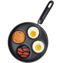 시샘 롤리 4구 에그팬, 250mm, 1개