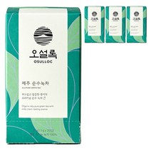 아모레퍼시픽 오설록 제주 순수녹차, 1.5g, 80개
