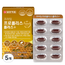 일양약품 프라임 프로폴리스 플러스, 30정, 5개