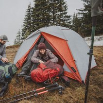데카트론 자립형 돔 캠핑텐트 Trek500, 3인용