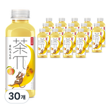 차파이 복숭아 우롱차, 500ml, 30개