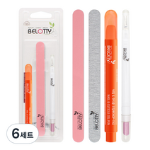 벨로티 셀프 네일케어 키트, 혼합색상, 6세트
