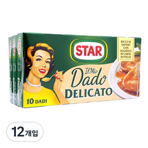 스타 다도 델리카토 치킨맛 조미료, 100g, 12개