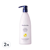 누들앤부 수딩 바디 워시, 473ml, 2개